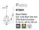 Люстра Pietra Nova Luce 672801
