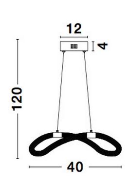 Люстра CERELIA Nova Luce 9082094