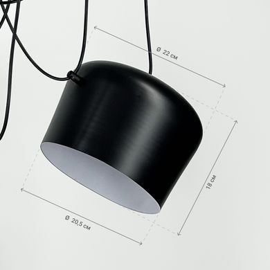 Люстра Linef MJ92/3 BK