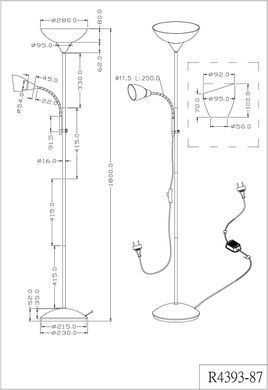 Торшер Trio R4393-87 Erzwo
