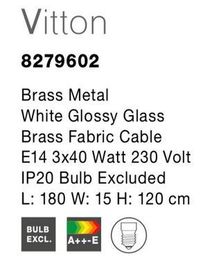 Люстра VITTON Nova Luce 8279602