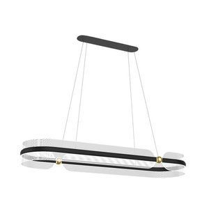 Люстра Italux PND-63728-56W-3K-BK-GD Sopla