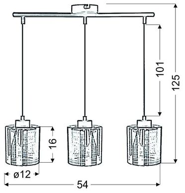 Люстра Candellux 33-59369 COX