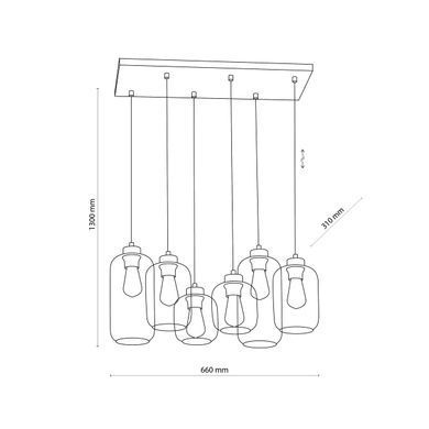Люстра TK LIGHTING 3328 MARCO GREEN