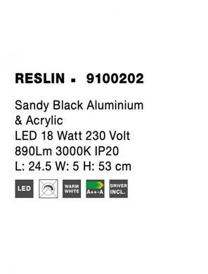 Настенный светильник RESLIN Nova Luce 9100202
