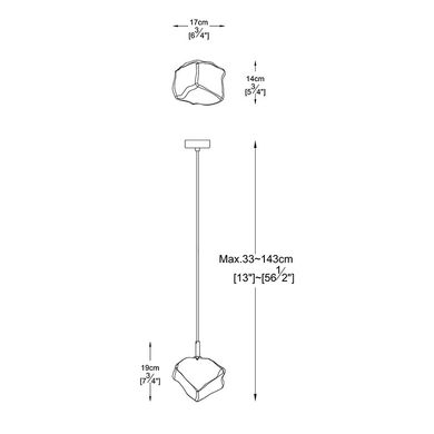 Люстра Zuma Line ROCK P0488-01F-F4FZ