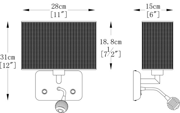 Бра Zuma Line BLINK W0173-02A-F4B3