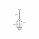 Люстра Cosmo Light New York P03427CH