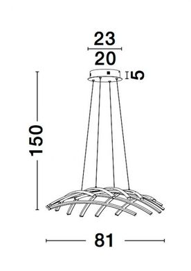 Люстра NARVI Nova Luce 9848138