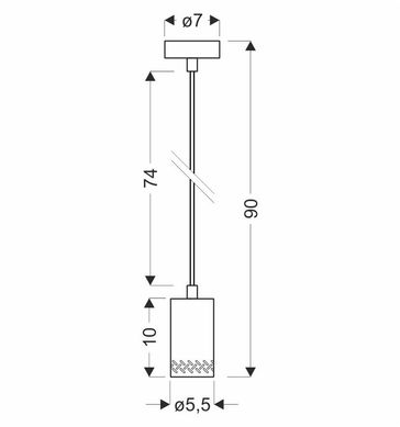 Люстра Candellux 31-78568 Tubo