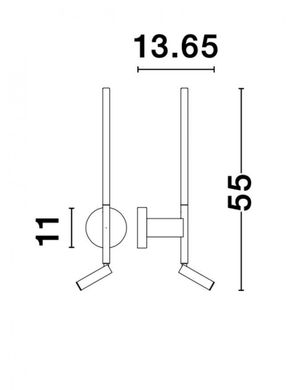 Бра HANDY Nova Luce 9182812