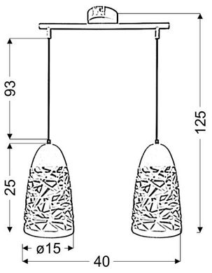 Люстра Candellux 32-54869 SABRIN