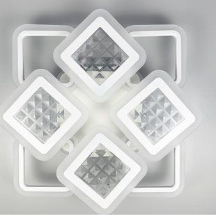 Люстра LineF A2723/4+4S RGB WT