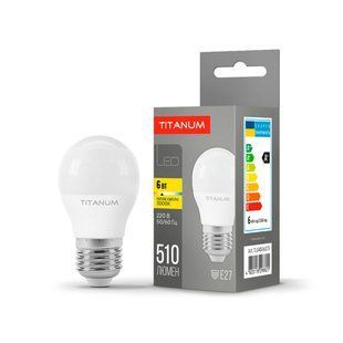 Лампа LED TITANUM TLG4506273 25681 E27 6 Вт 3000K 510Lm