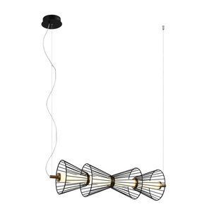 Люстра Italux PND-63849-4-BK Sanke