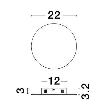Настенный светильник CYRCLE Nova Luce 9248156