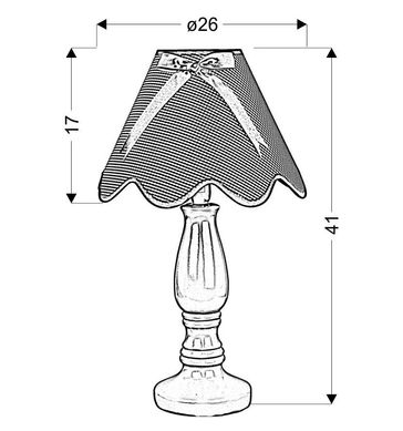 Настільна лампа Candellux 41-04680 LOLA