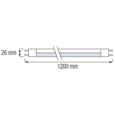 Светодиодная лампа HOROZ ELECTRIC 002-003-0018-010 LED TUBE PRO-120