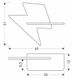 Настінний світильник Candellux 21-19547 LIGHTNING