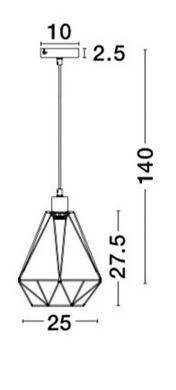 Люстра PIETRA Nova Luce 8801701