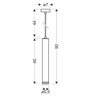 Люстра Candellux 31-78599 Tubo