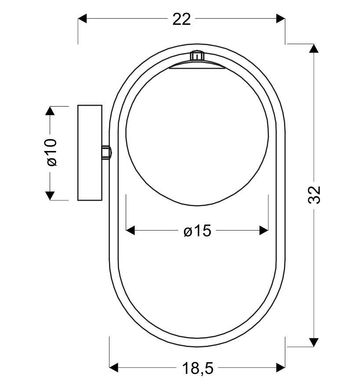 Бра Candellux 21-10179 Cordel