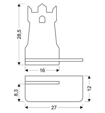Настінний світильник Candellux 21-85047 TOWER