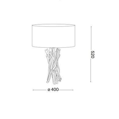 Настольная лампа Ideal Lux Driftwood 129570