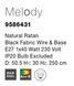 Люстра MELODY Nova Luce 9586431