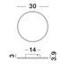 Настенный светильник CYRCLE Nova Luce 9248157