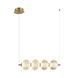 Люстра Italux PND-29038-4-GD Lzie