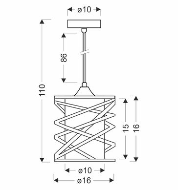 Люстра Candellux 31-09548 ELUNA