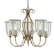 Люстра Searchlight Silhouette 6355-5AB
