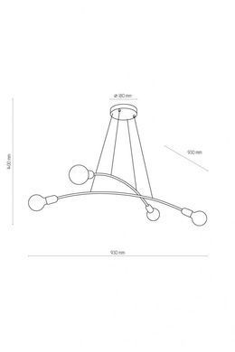 Люстра HELIX 4 GO TK-Lighting 2727