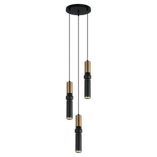 Люстра Italux PND-14290-3-BRO-BK Isidora