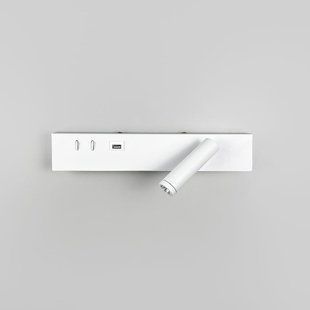 Настенный светильник Linef WJ028/2 L WT (левый) + USB-A