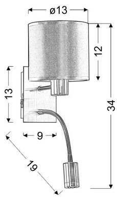 Бра Candellux 21-29348 SYLWANA