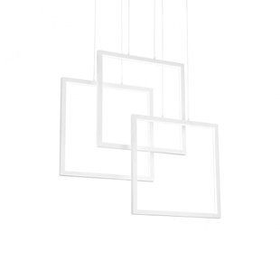 Люстра светодиодная FRAME SQ 73cm WH Ideal Lux 253596