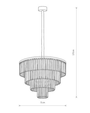 Люстра Nowodvorski 7615 CRISTAL SILVER L ZWIS PL