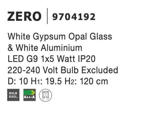 Люстра ZERO Nova Luce 9704192