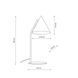 Настільна лампа TK LIGHTING 16009 CONO