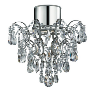 Кришталева люстра Searchlight Hanna 7901-1CC-LED