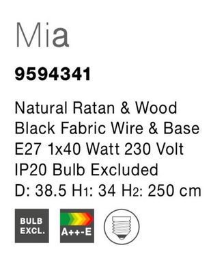 Люстра MIA Nova Luce 9594341