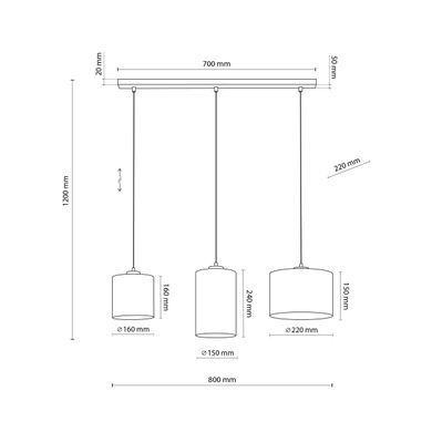 Люстра TK LIGHTING 4954 JUTA