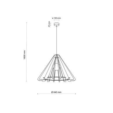 Люстра TK Lighting 6611 ERIS