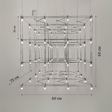 Люстра LineF MJ200-720*600*600 CH