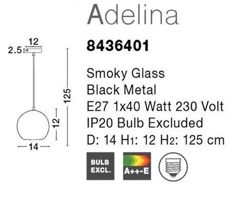Люстра Adelina Nova Luce 8436401