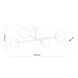 Люстра TK LIGHTING 4738 SARIUS GOLD