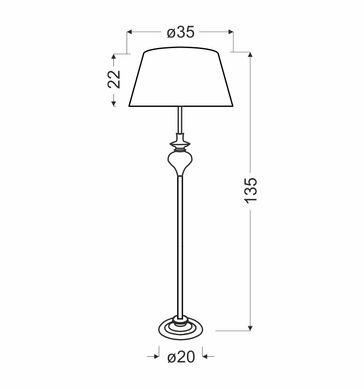 Торшер Candellux 51-21420 GILLENIA