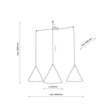Люстра TK Lighting 6629 CONO